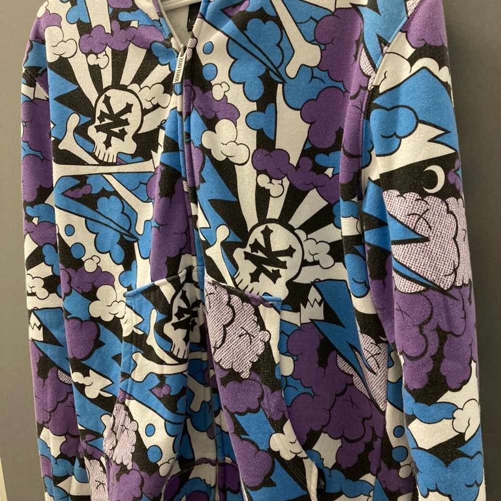 Zoo York x Kaws Graphiz Full  Zip-Up Hoodie